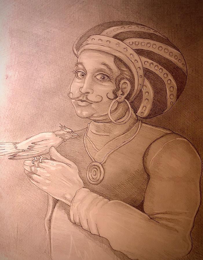 Akbar Sketch - Drawing Skill