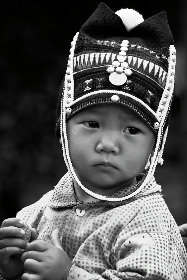 Akha Child - Burma Photograph by Craig Lovell - Fine Art America