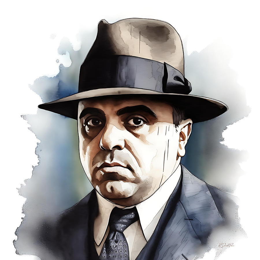 Al Capone Digital Art by David Price