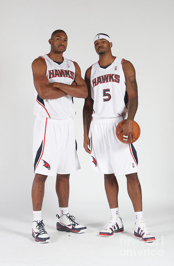 Al Horford and Josh Smith Photograph by Scott Cunningham