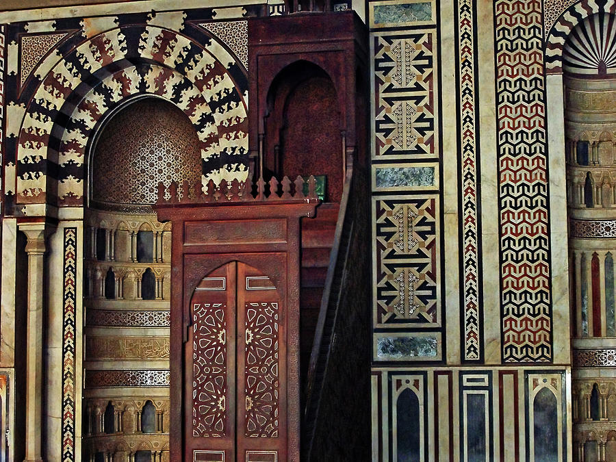 Al-Nasir Muhammad Mosque Interior Photograph by Debbie Oppermann