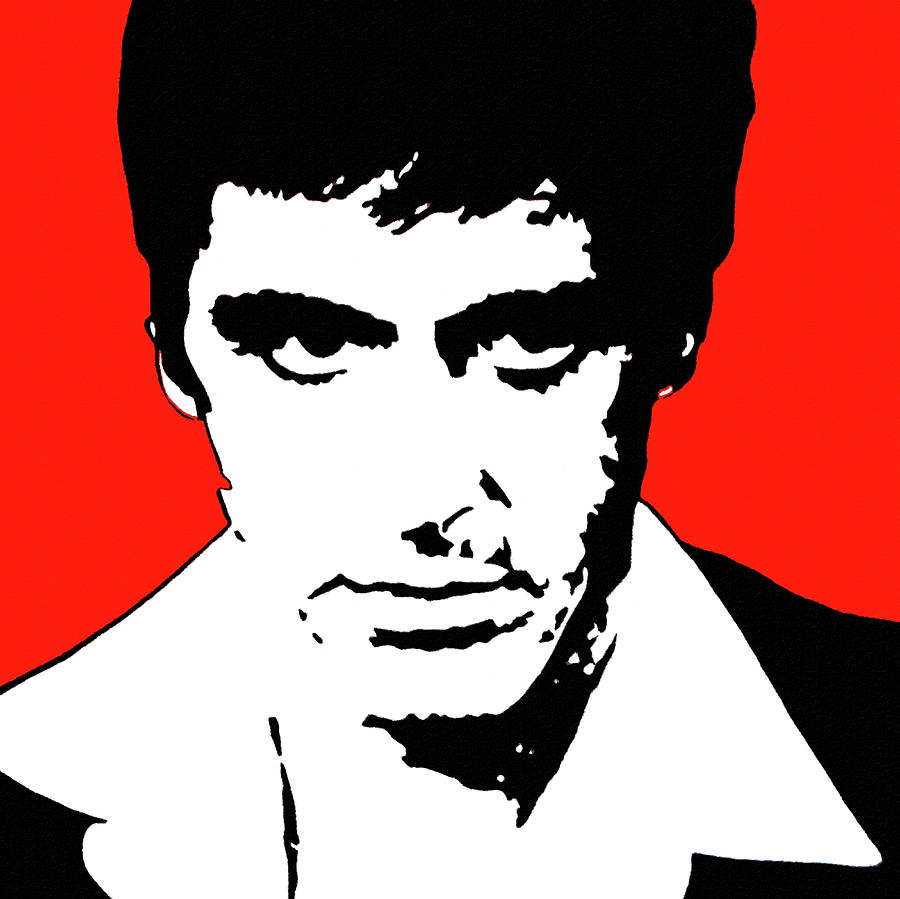 al pacino stencil