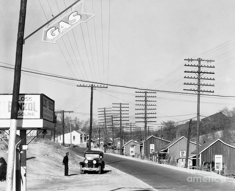 Alabama - Company Town, 1935 Photograph by Walker Evans