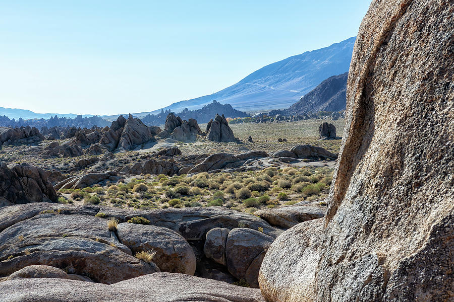 Alabama Hills in the Morning Photograph by Belinda Greb