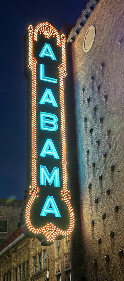 Alabama Nights - Birmingham Photograph by Stephen Stookey