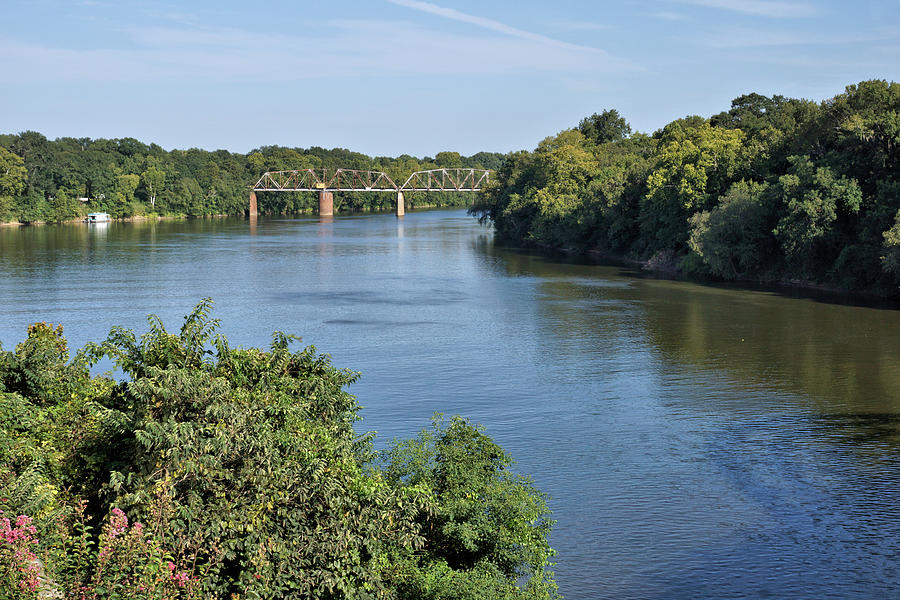 Alabama River at Selma Alabama Photograph by John Trommer - Pixels