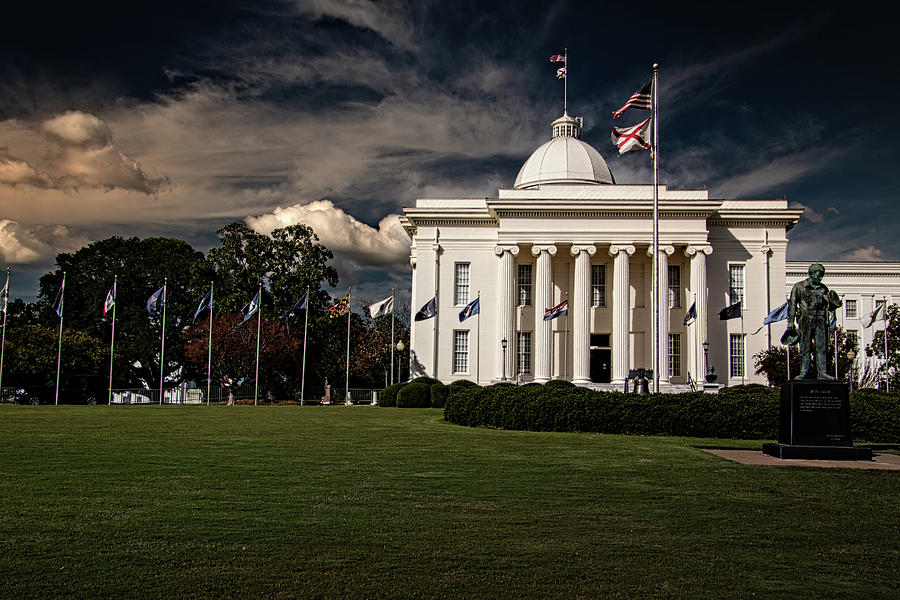 Alabama State Capital Building 1 Photograph by Norma Brandsberg