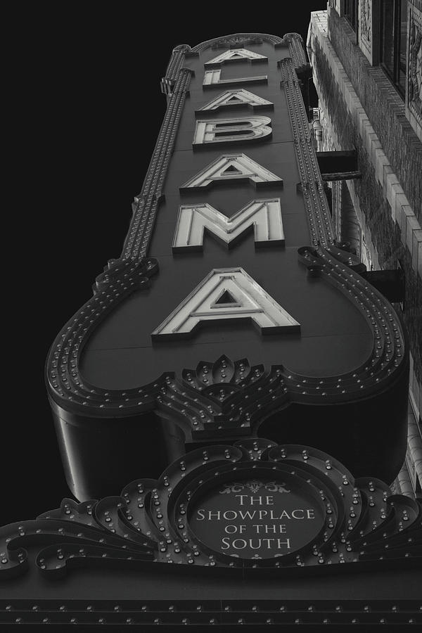 Alabama Theatre Signage Photograph by Eugene Campbell