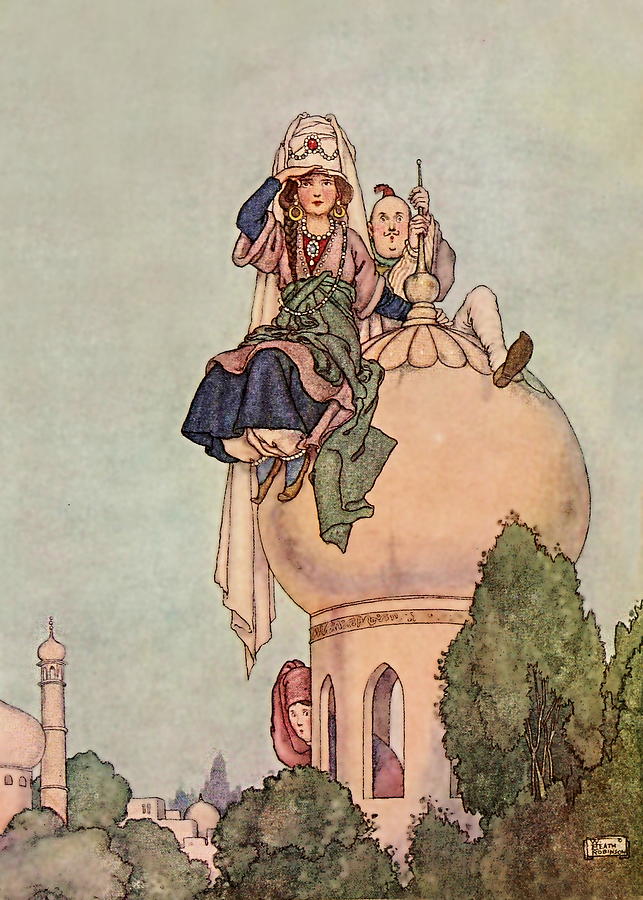 Aladdin from Tales of Arabian Nights Digital Art by Patricia Keith