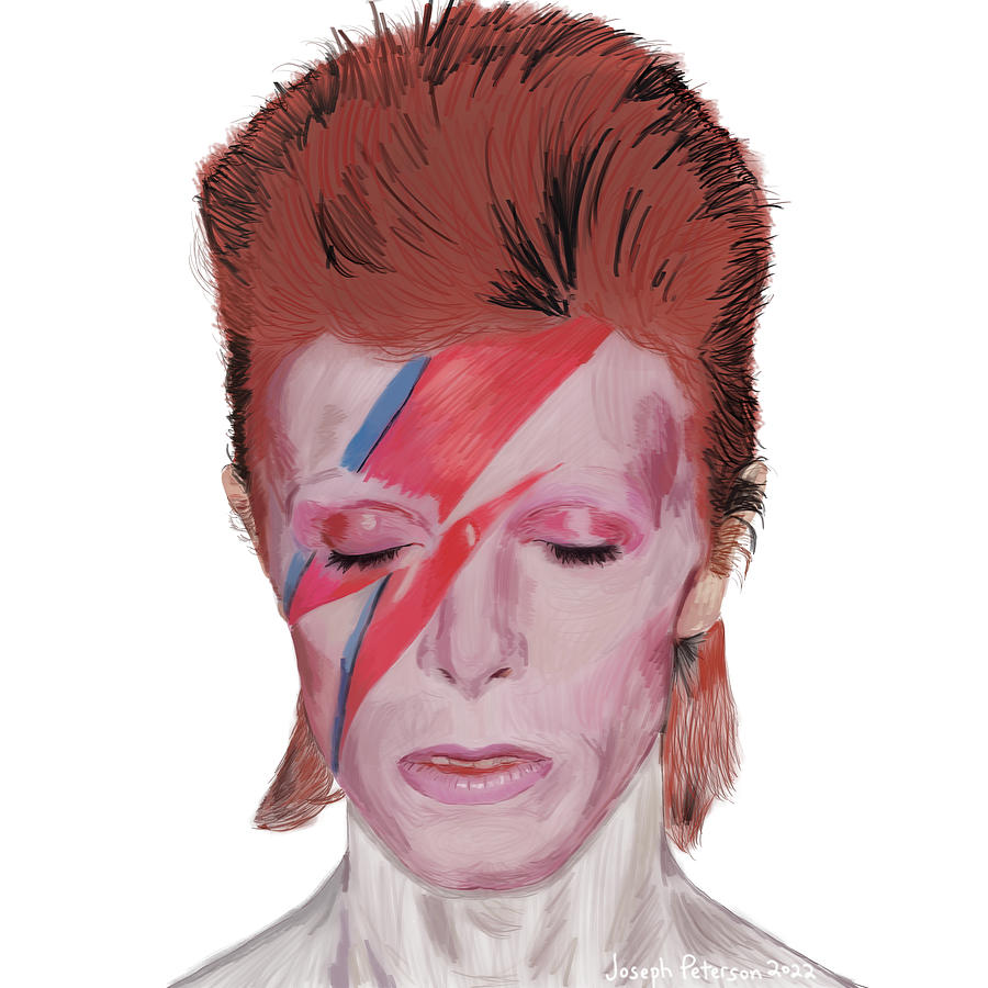 Aladdin Sane Digital Art by Joseph Peterson - Fine Art America