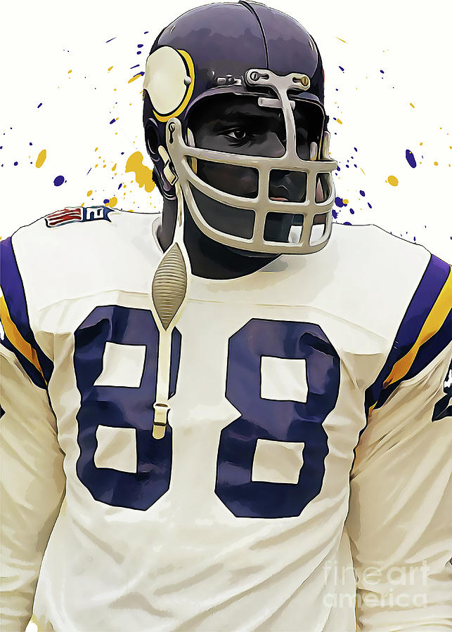 Alan Page Minnesota Vikings 1 by Hha