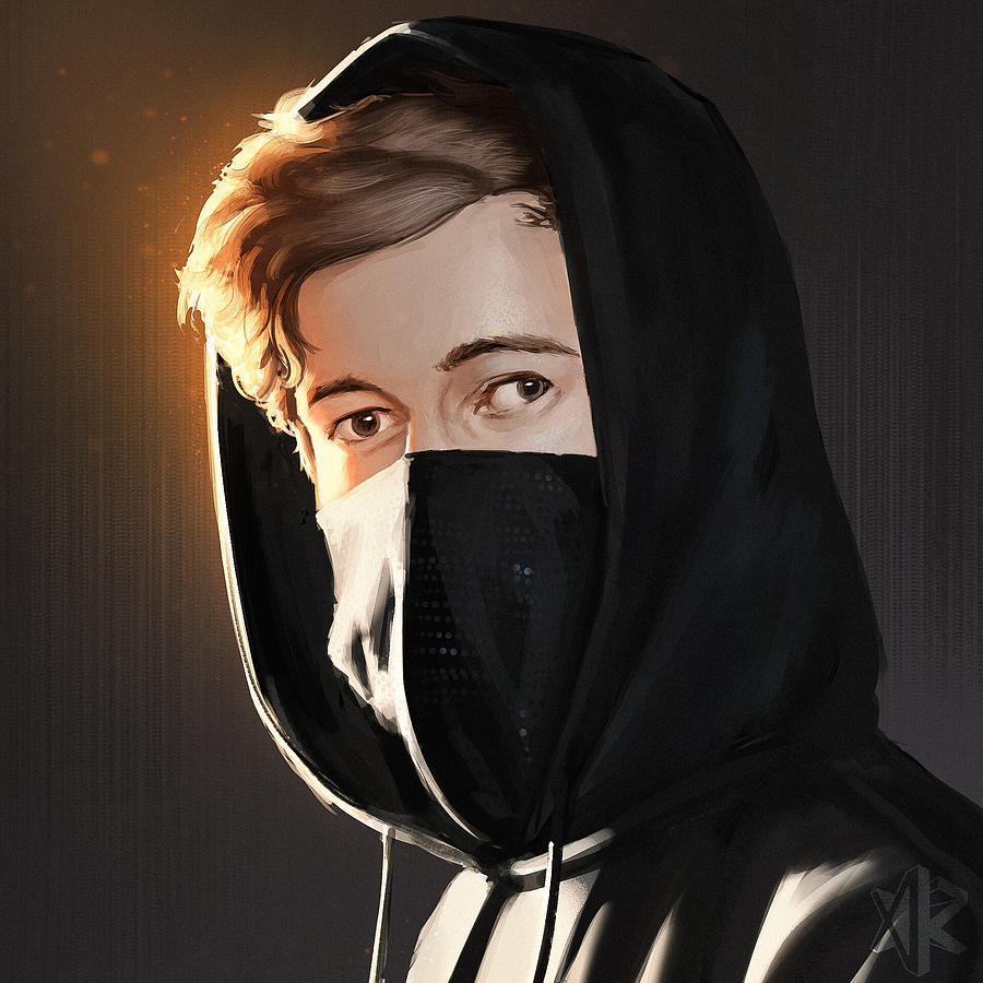 Alan Walker Digital Art by Moises Santos - Fine Art America