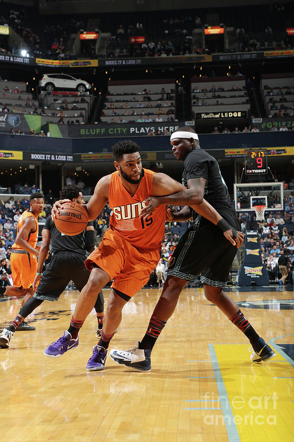 Alan Williams and Zach Randolph Photograph by Joe Murphy Alan Williams and Zach Randolph Photograph by Joe Murphy