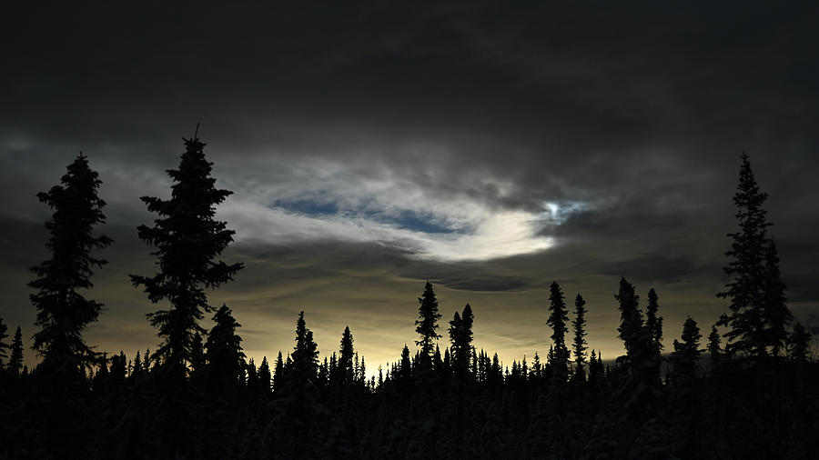 Alaska Crazy Sky Photograph by William Kennedy