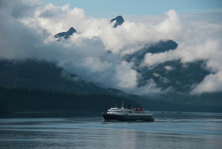 Alaska ferry boat Matanuska Photograph by Yulia Kazansky