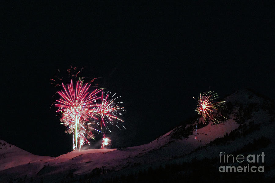 Alaska Fireworks Photograph by Steve Speights
