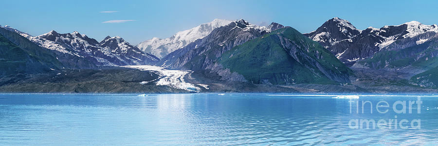 Alaska Glacier And Mountains Photograph