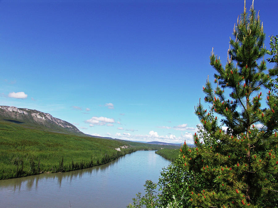 Alaska Highway Smith River 2008061702390 Photograph by Robert Braley