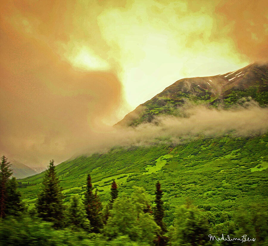 Mountain Photograph - Alaska, Id always thought Id see you again by Madeline Ellis