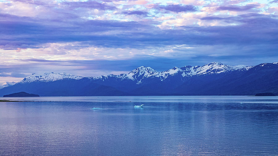 Alaska Inside Passage Sunset VI Digital Art by SnapHappy Photos