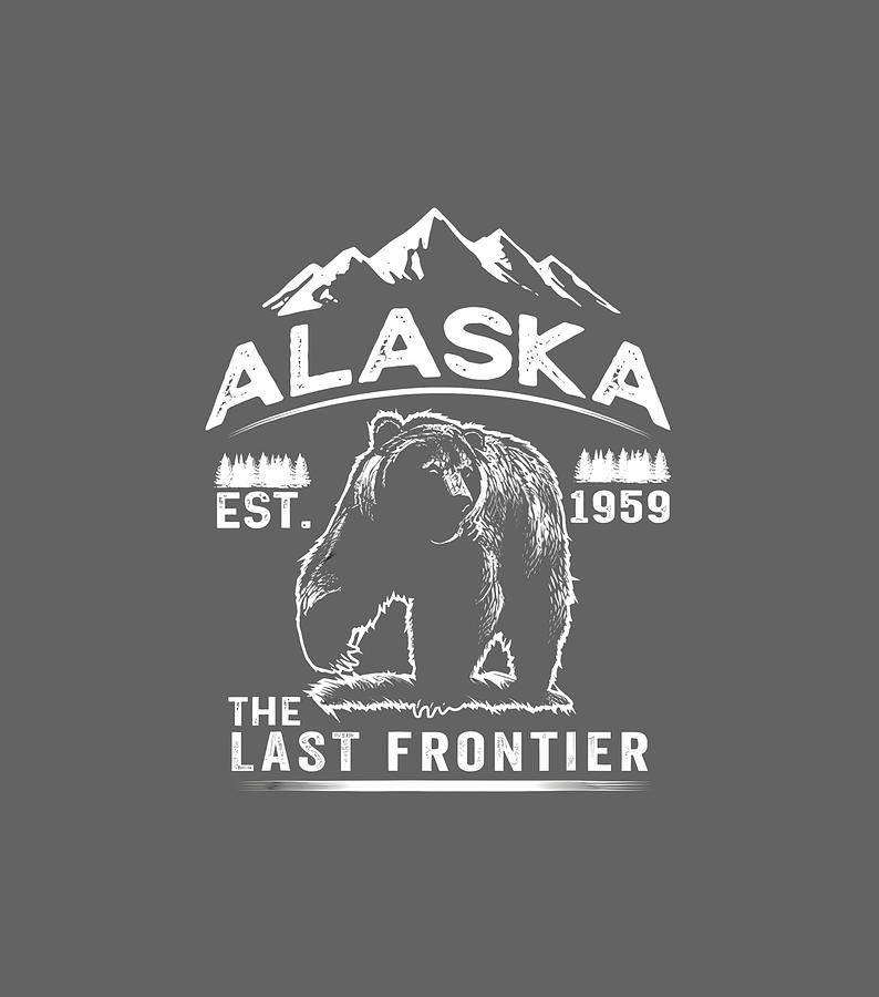 Wildlife Digital Art - Alaska by Krepulah Design