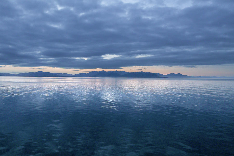 Alaska Morning Moody Photograph by Ed Williams