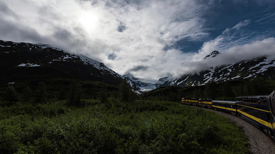 Alaska Railway to Seward Photograph by Travel Quest Photography