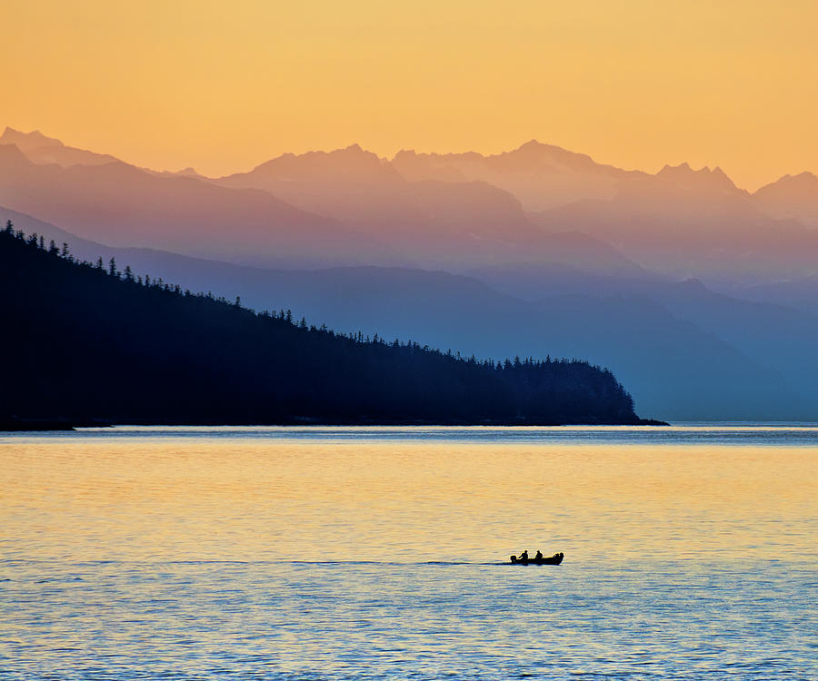 Alaskan Sunset Photograph by Betty Eich