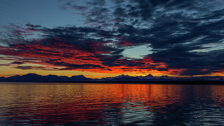 Alaskan Sunset Photograph by Nicholas McCabe
