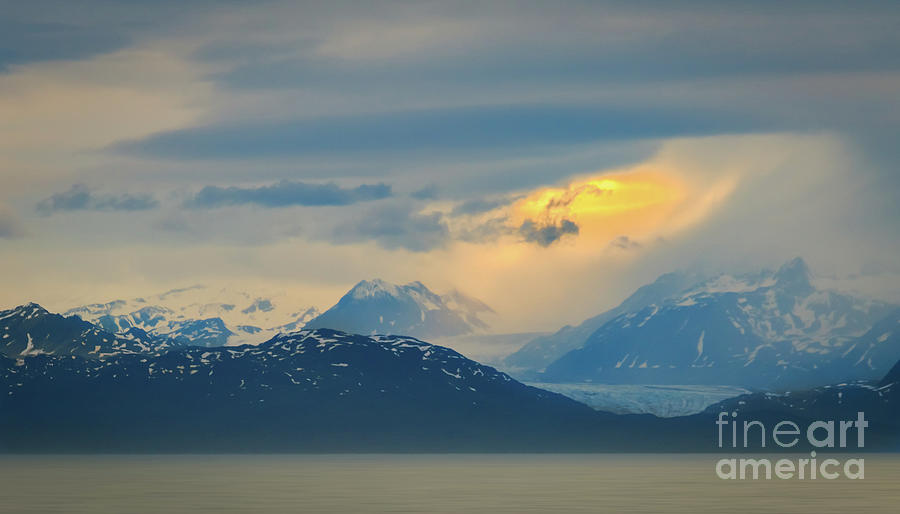 Alaskan Sunset Photograph by Richard Smith