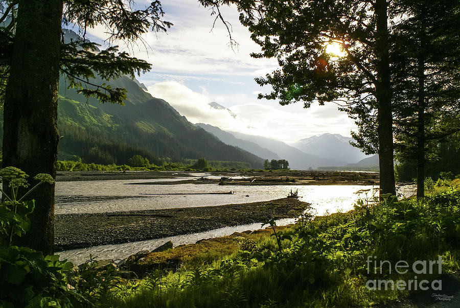 Alaskan Valley Photograph by Jennifer White