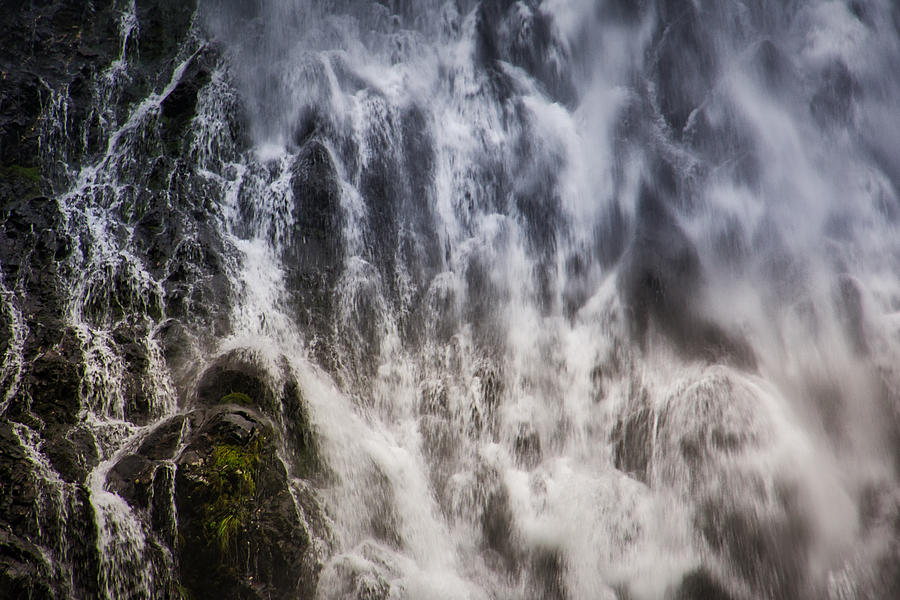 Alaskan Waterfall Photograph by Steph Gabler
