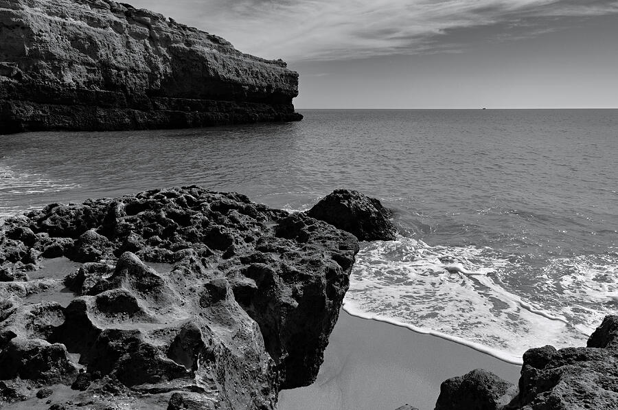 Albandeira Cliffs and Rocks Photograph by Angelo DeVal