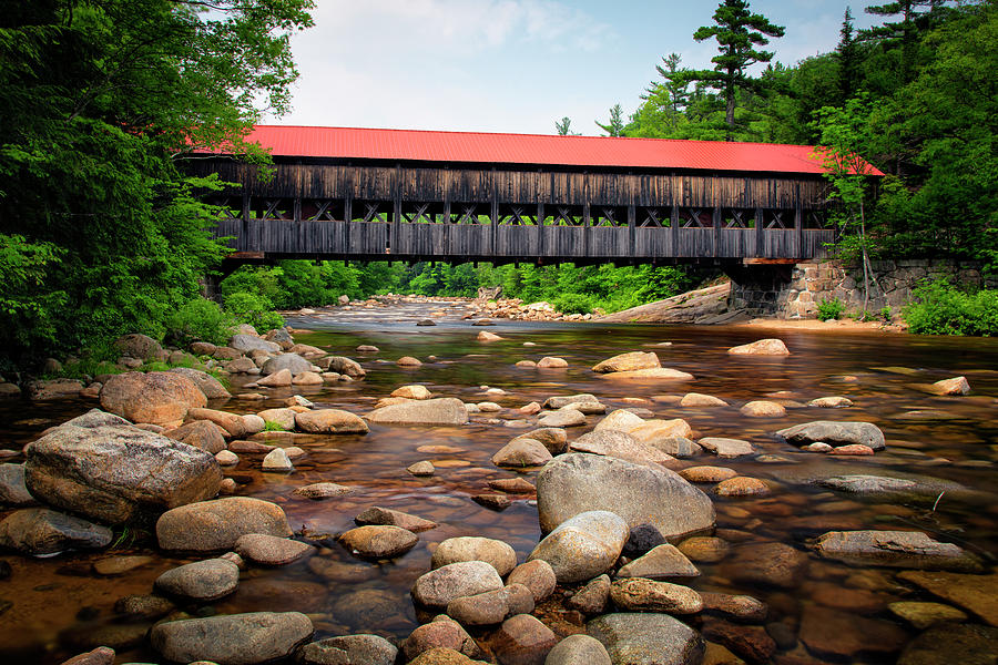 Albany Covered Bridge Photograph by Andy Crawford
