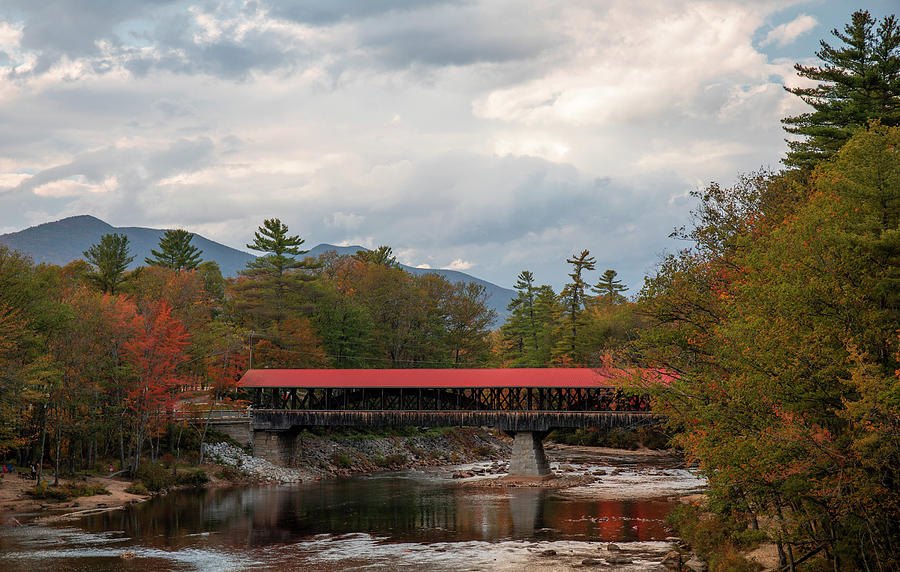 Albany Covered Bridge New Hampshire Photograph by Dan Sproul