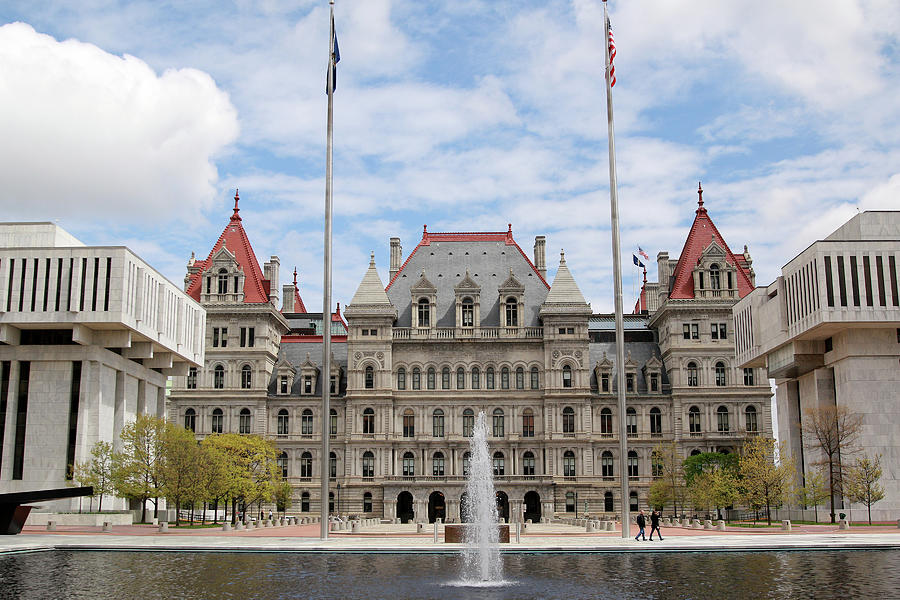 Albany, NY State Capitol Building Photograph by Linda Buckman - Fine ...