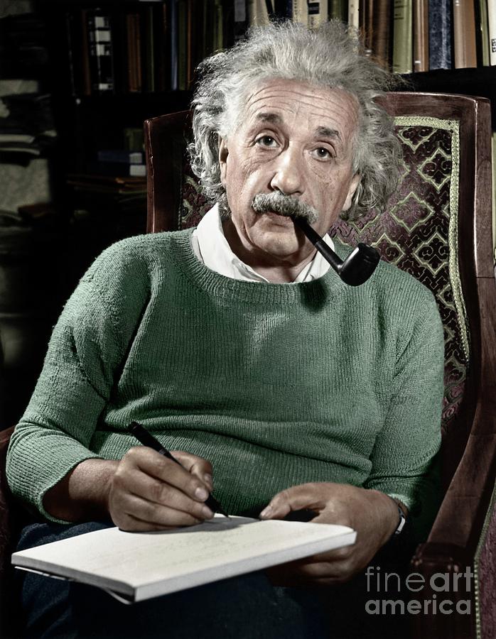 1940 Photograph - Albert Einstein by Granger