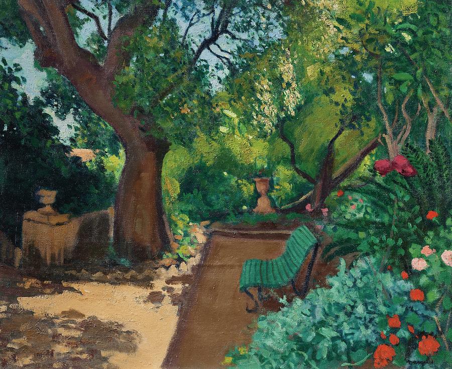 Albert Marquet  Le Jardin Painting by MotionAge Designs