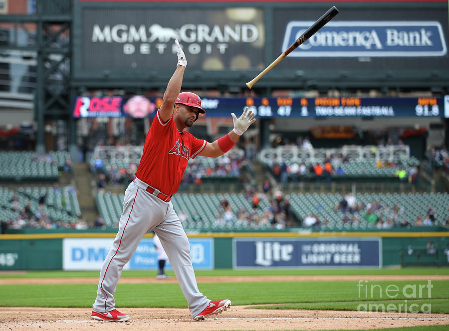 Albert Pujols Photograph by Gregory Shamus Albert Pujols Photograph by Gregory Shamus