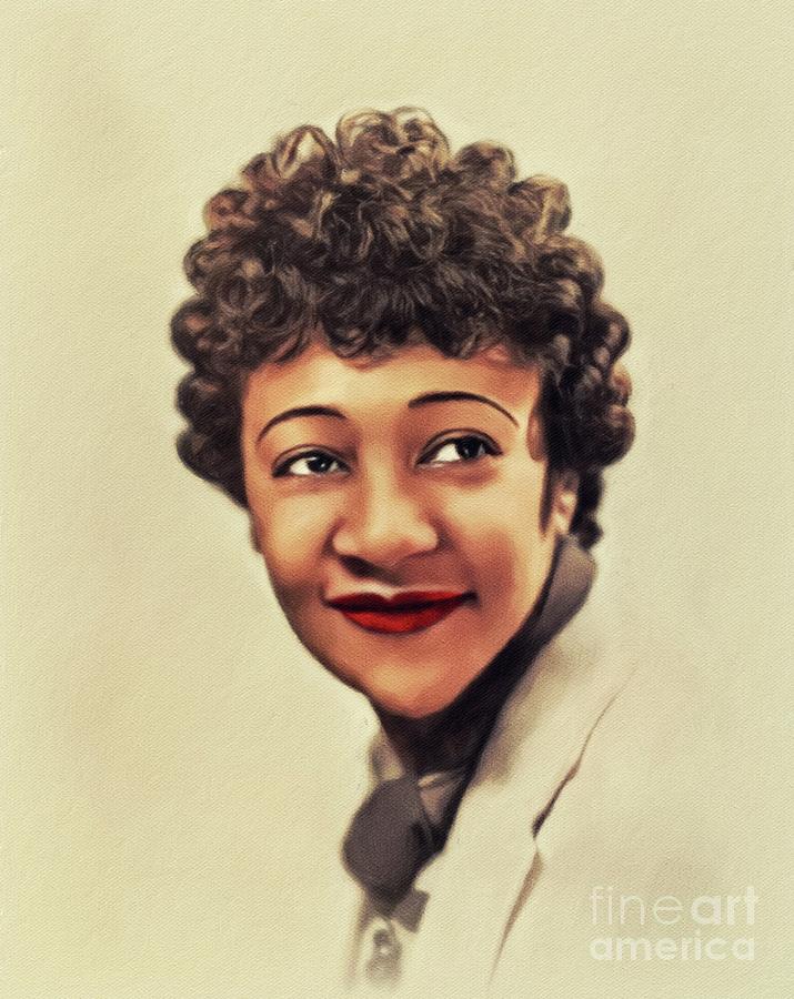 Alberta Hunter, Music Legend Painting by Esoterica Art Agency - Pixels