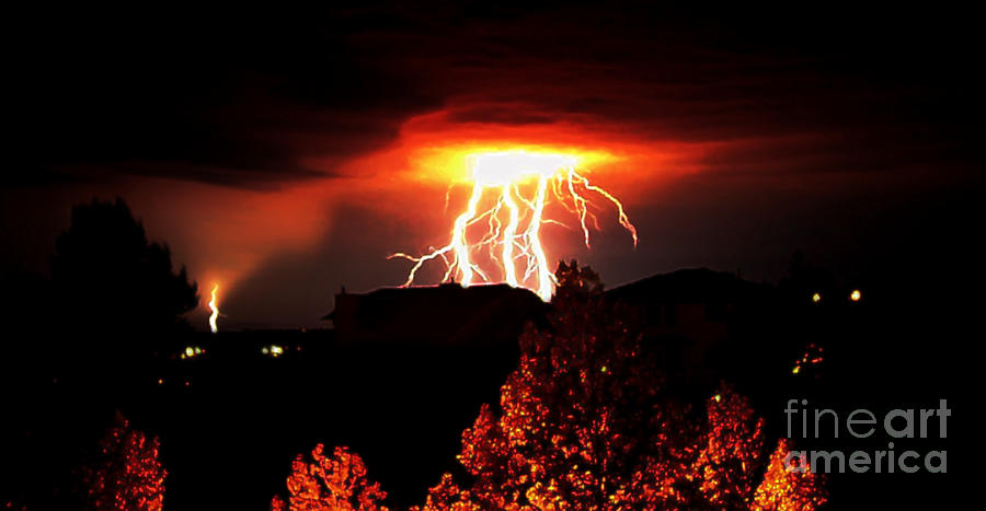 Alberta Lightning XI Photograph by Al Bourassa