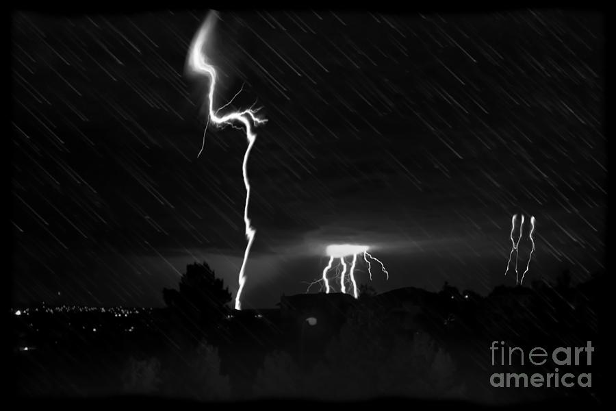 Alberta Lightning XII Photograph by Al Bourassa