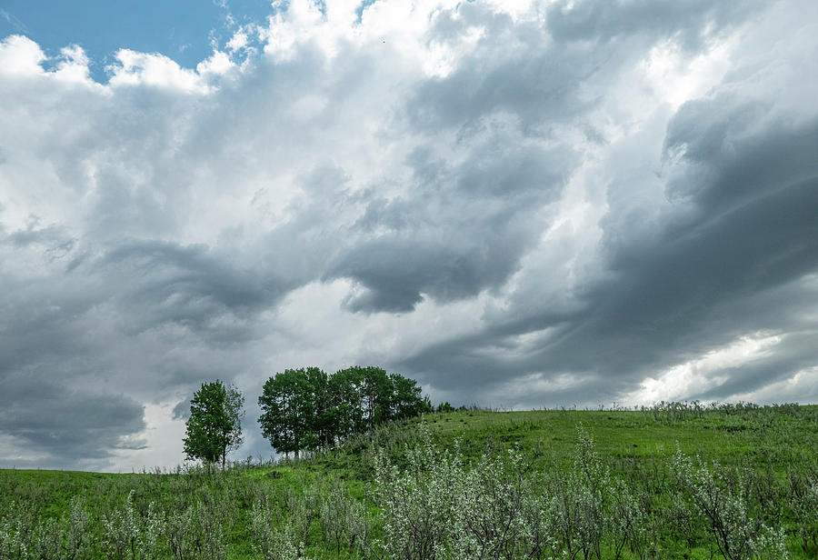 Landscape Photograph - Alberta spring storm by Phil And Karen Rispin