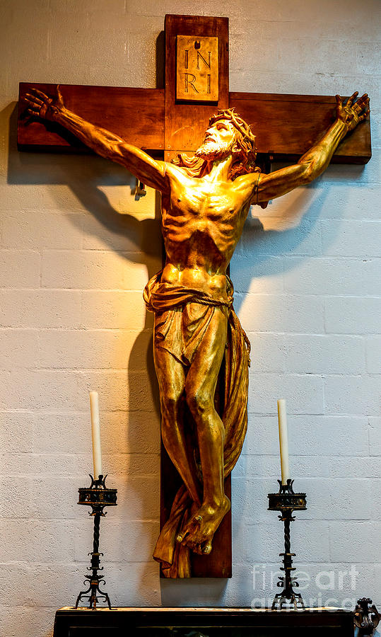 Albin Polaseks Victorious Christ Photograph by Marie Dudek Brown