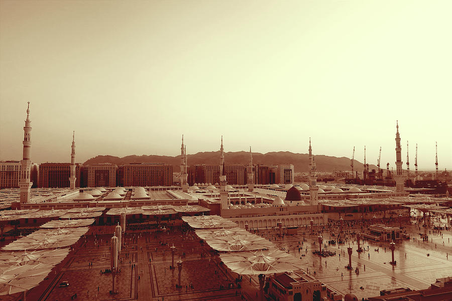 Albumen Print of Amazing Mosques around the world - 087, Woodburytype Painting by Artistic Rifki