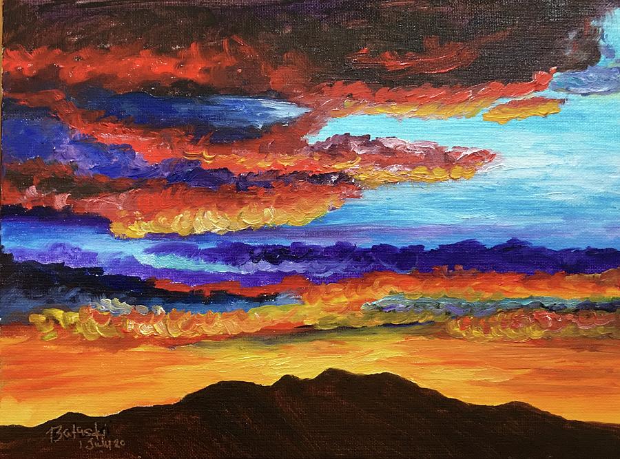 Albuquerque Painting by Belinda Balaski - Fine Art America