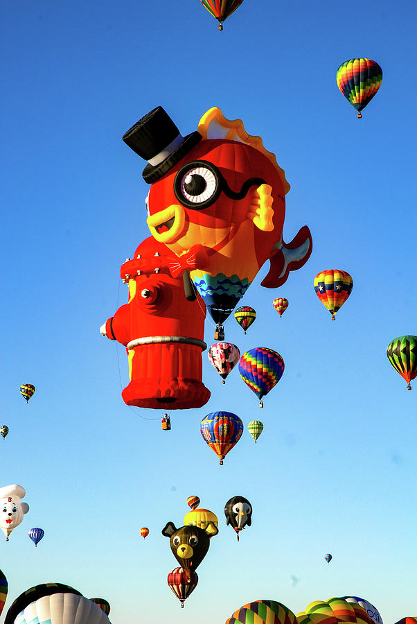 Aquarium - Albuquerque Hot Air Balloon Festival, New Mexico Photograph by Earth And Spirit