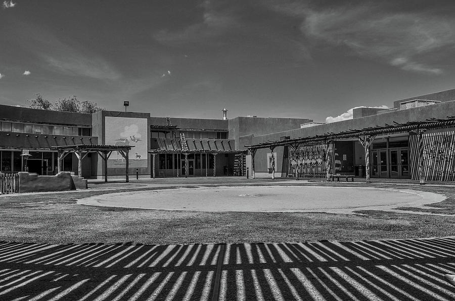Albuquerque Indian Cultural Center Photograph by James C Richardson