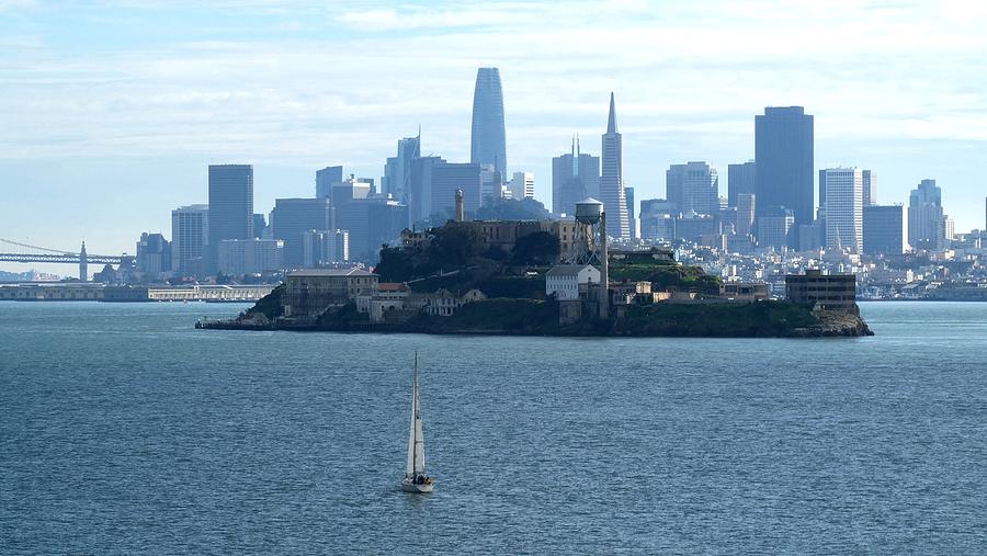 Architecture Photograph - Alcatraz Island by Ocean View Photography