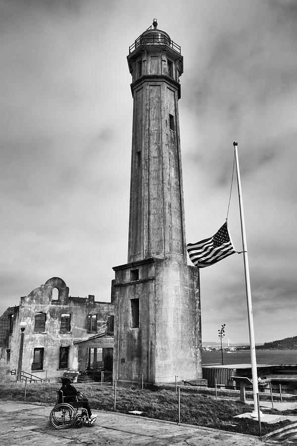 Alcatraz Lighthouse Photograph by Gary Geddes